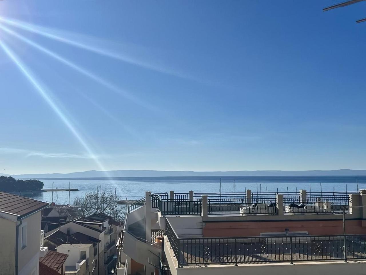 Liya Apartman Baška Voda Kültér fotó